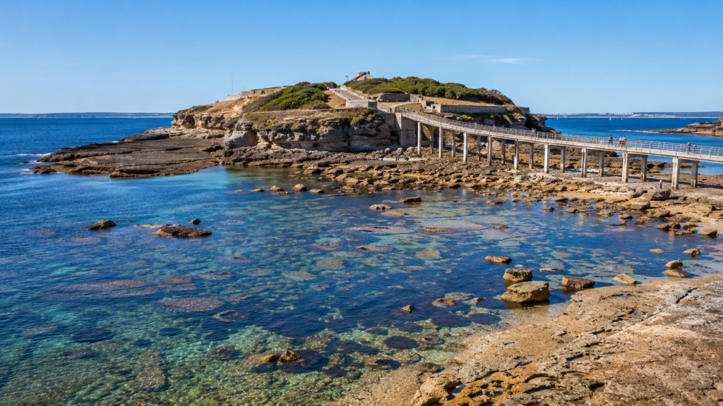 Bare Island Botany Bay seaweed foraging location