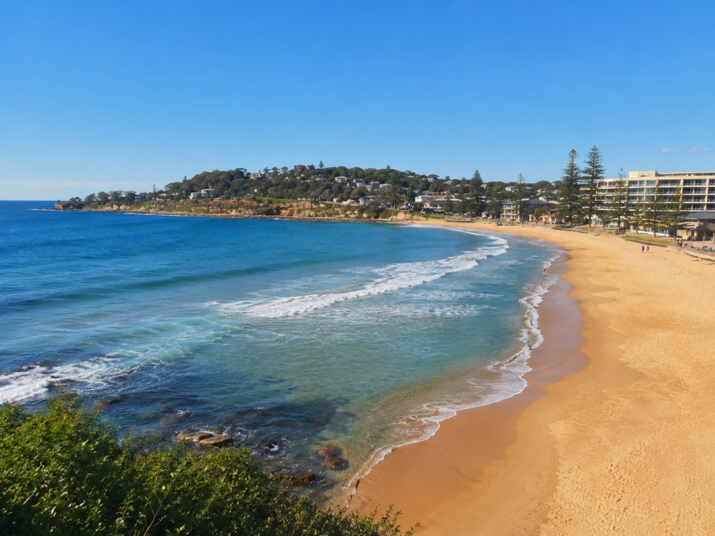 Central Coast Gosford day trip from Sydney by train beaches