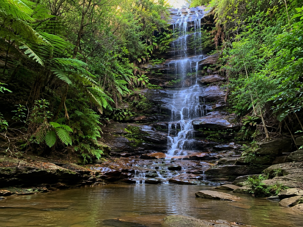 Hidden waterfalls near Sydney secret cascades bushland NSW