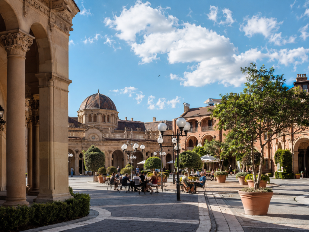 Italian Forum Leichhardt Sydney piazza courtyard
architecture things to do