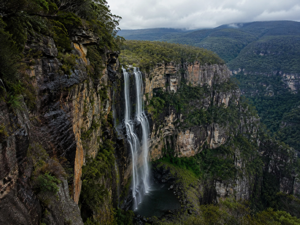 Kanangra Falls wilderness hidden waterfall near Sydney remote
