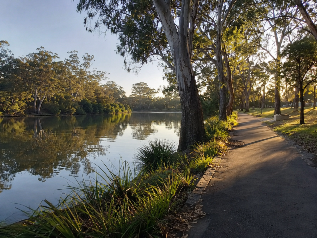 Parramatta River Walk free scenic path Sydney