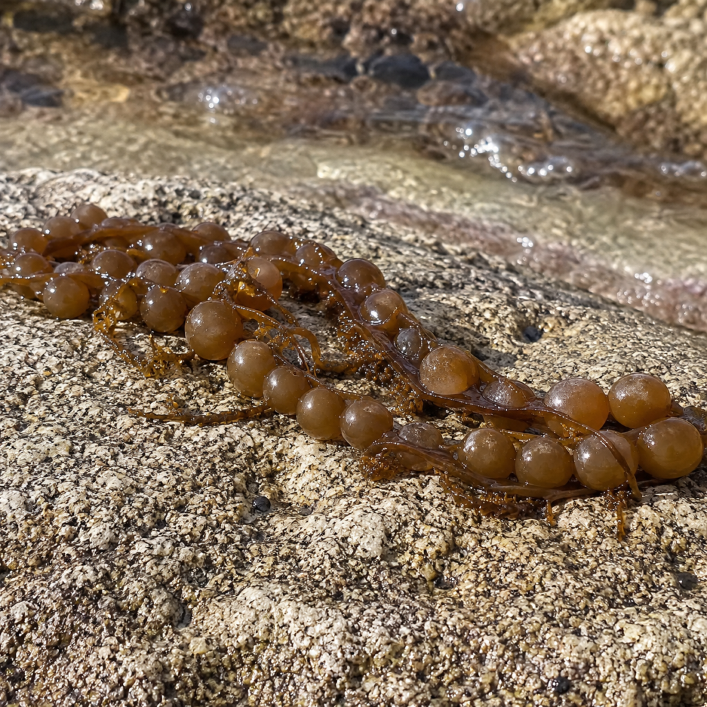 Neptunes necklace seaweed Sydney intertidal zone