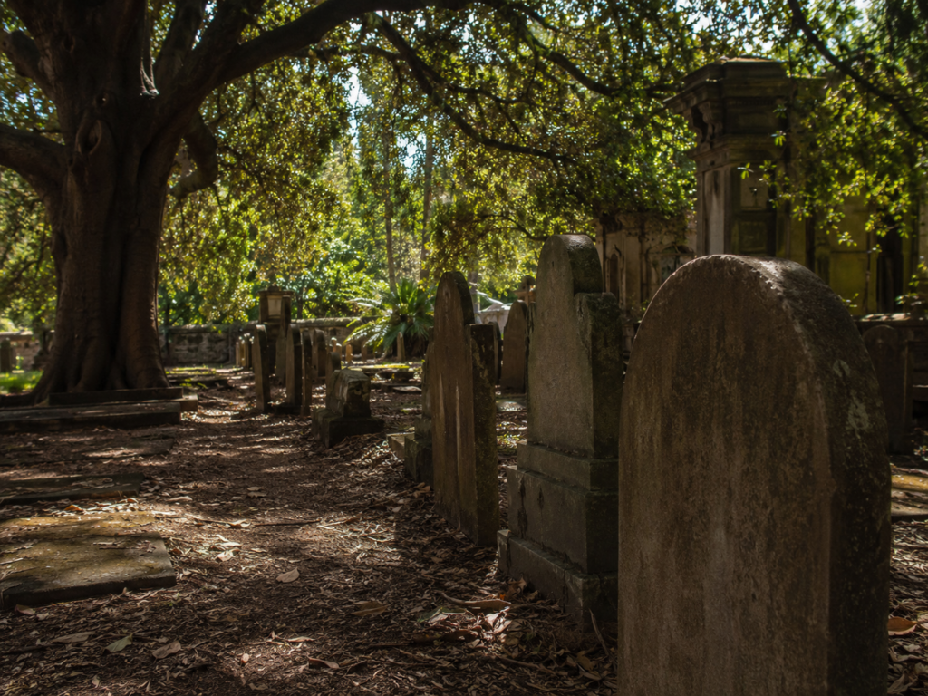 St Johns Cemetery Parramatta oldest Australia free