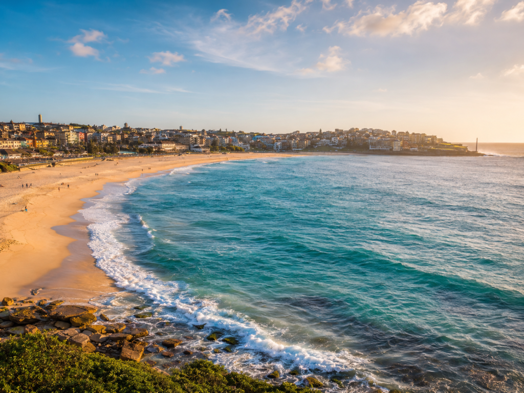 Sydney layover tour Bondi Beach morning swim